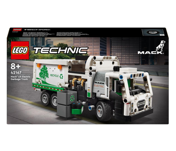 LEGO Technic 42167 Śmieciarka Mack LR Electric - 1203599 - zdjęcie